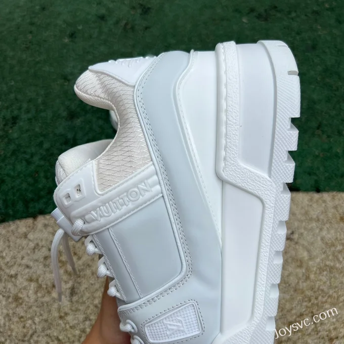 Louis Vuitton Trainer Maxi White Pure Leather