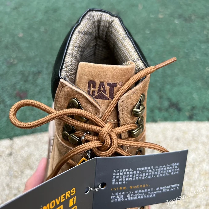 CAT Mid Top Brown Outdoor Boots