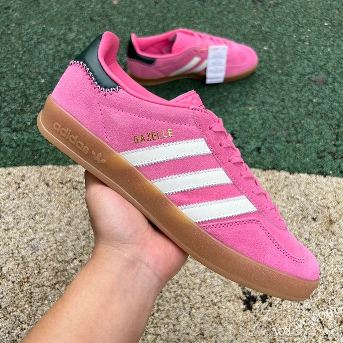 Adidas Gazelle Pink Retro Sneakers JI2014