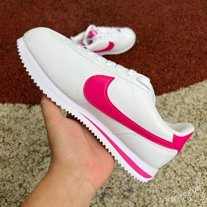 Nike Cortez White Rose Pink Classic Sneakers 904764-109