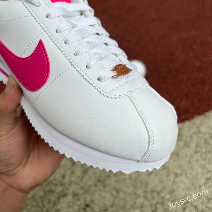 Nike Cortez White Rose Pink Classic Sneakers 904764-109