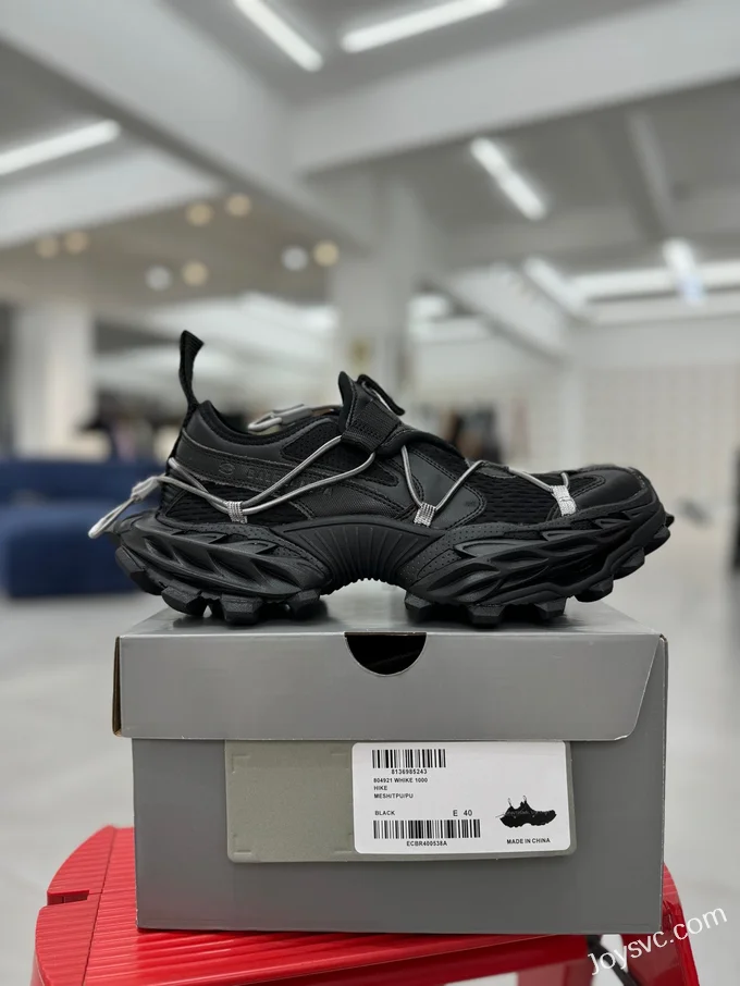 Balenciaga 15th Gen 18XL Hiking Outdoor Black Sneakers