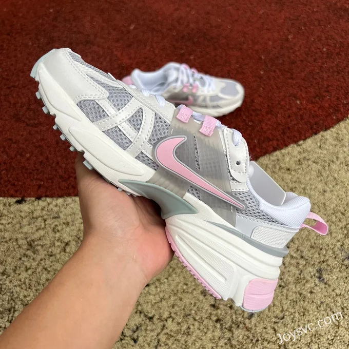 Nike V2K Run White Pink Women's Sneakers HQ4046-001