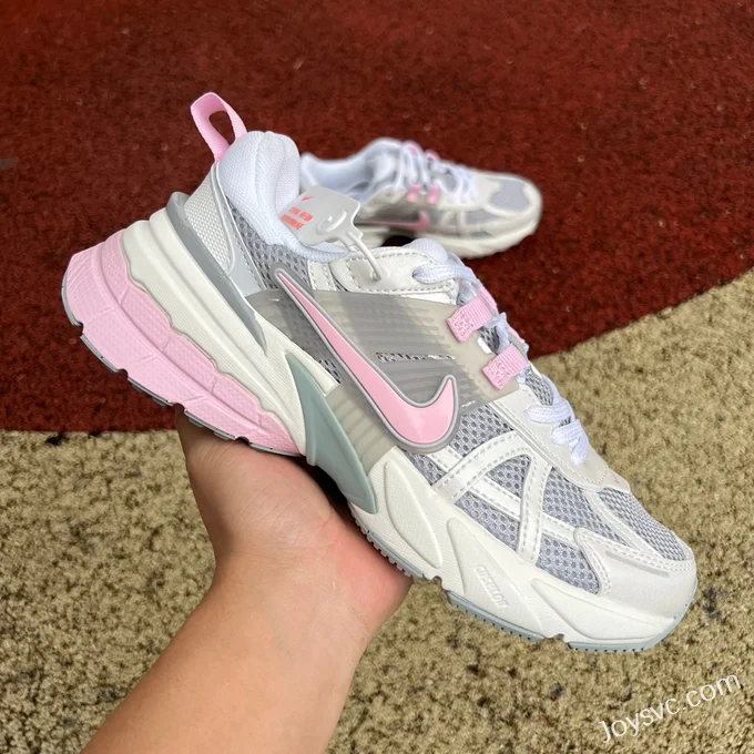 Nike V2K Run White Pink Women's Sneakers HQ4046-001