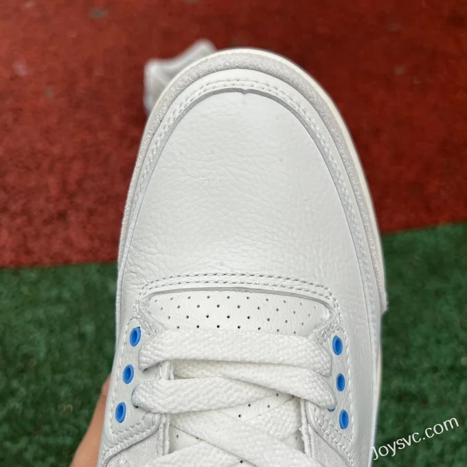 Air Jordan 3 Lucky Shorts CT8532-101 White Grey Blue