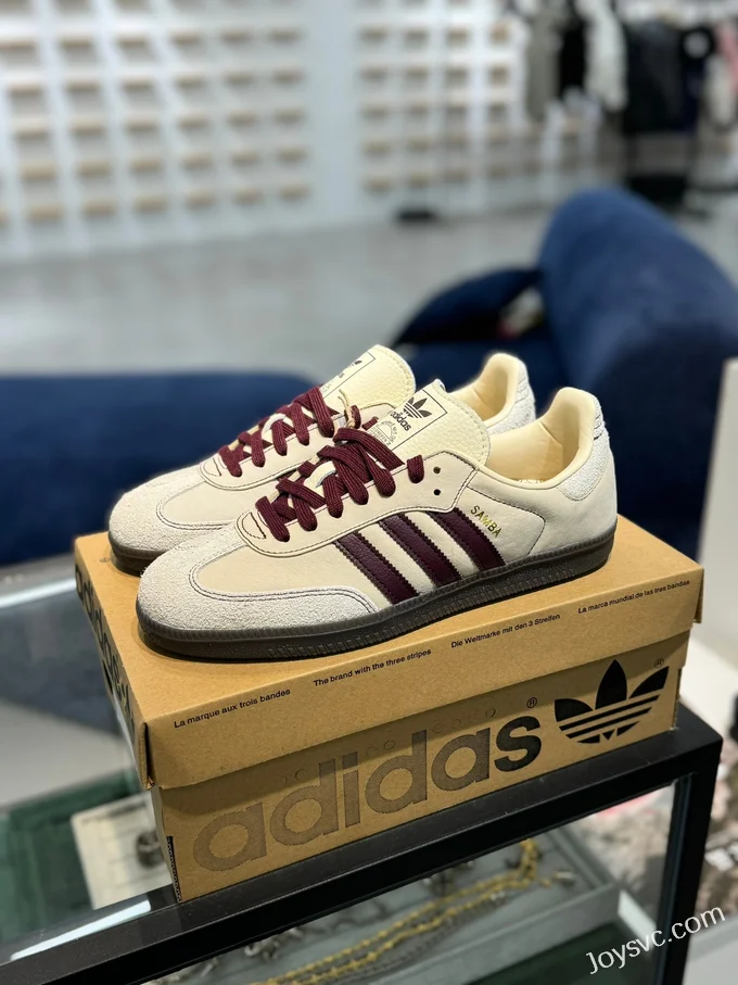 Adidas Samba Beige Retro Sneakers IG1987