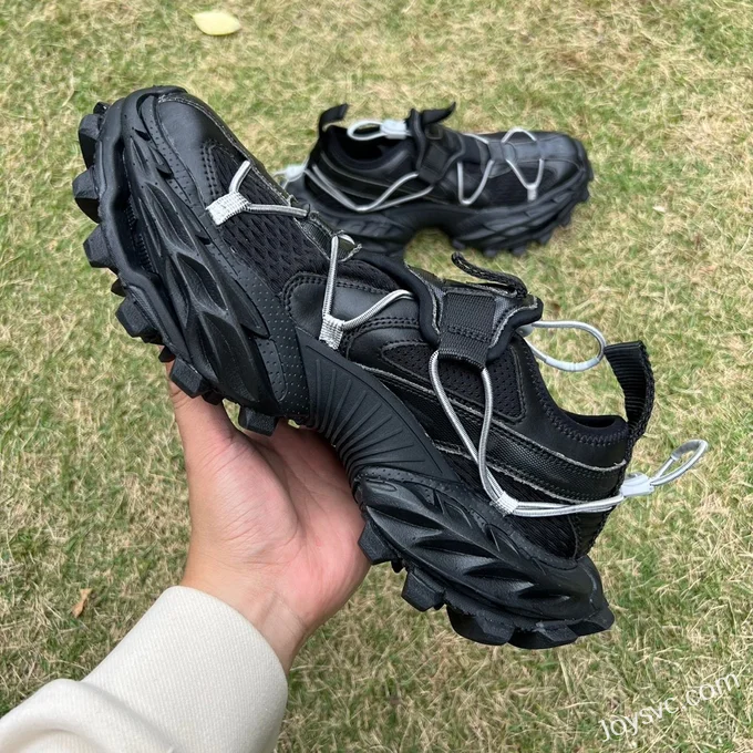 Balenciaga 18XL Black Hiking Sneakers