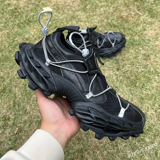 Balenciaga 18XL Black Hiking Sneakers