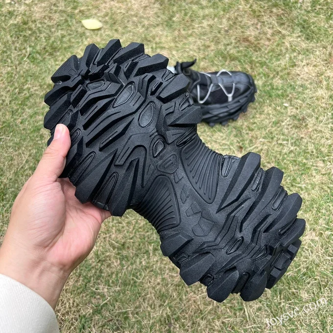 Balenciaga 18XL Black Hiking Sneakers