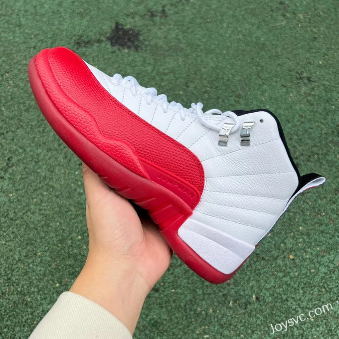 Air Jordan 12 White Red CT8013-116