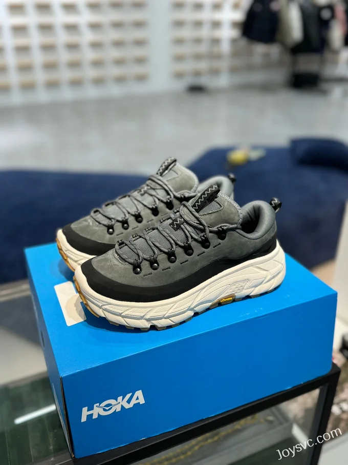 Hoka One One Tor Summit Low Hiking Shoes Dark Grey 1147952-OLC