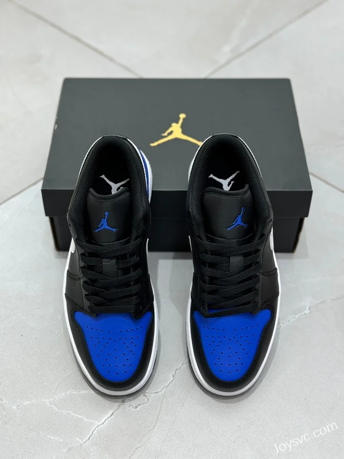 Air Jordan 1 Low Black Blue White 553558-042