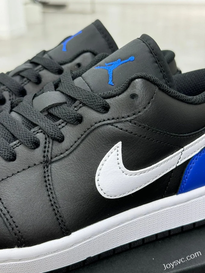 Air Jordan 1 Low Black Blue White 553558-042