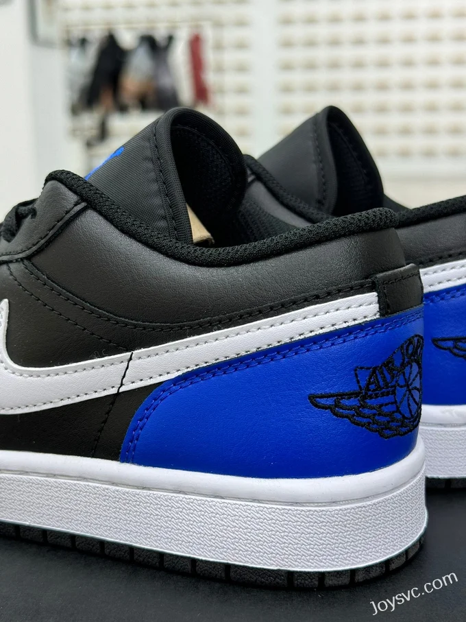 Air Jordan 1 Low Black Blue White 553558-042