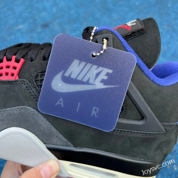 Air Jordan 4 Rare Air FV5029-003 Black Blue Red