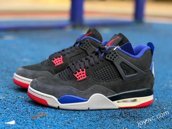 Air Jordan 4 Rare Air FV5029-003 Black Blue Red