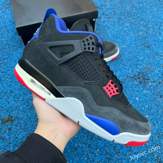 Air Jordan 4 Rare Air FV5029-003 Black Blue Red