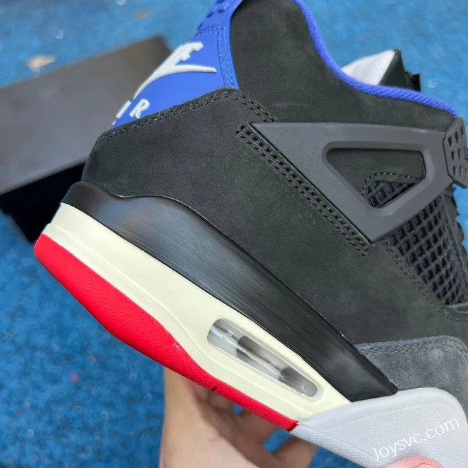 Air Jordan 4 Rare Air FV5029-003 Black Blue Red