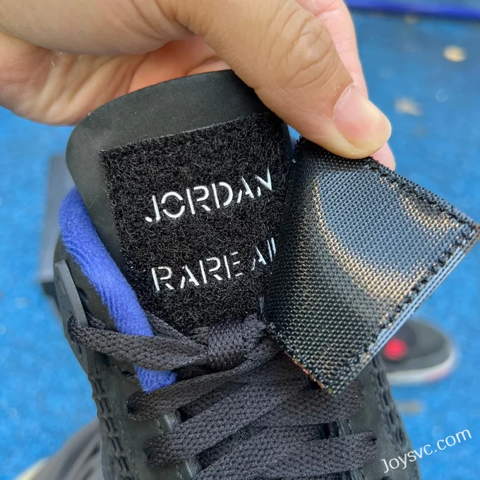 Air Jordan 4 Rare Air FV5029-003 Black Blue Red