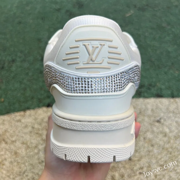 Louis Vuitton Trainer Maxi White Diamond