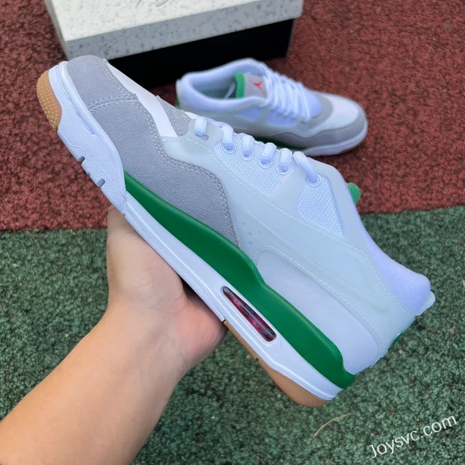 Air Jordan 4 RM FQ7939-103 Low White Green