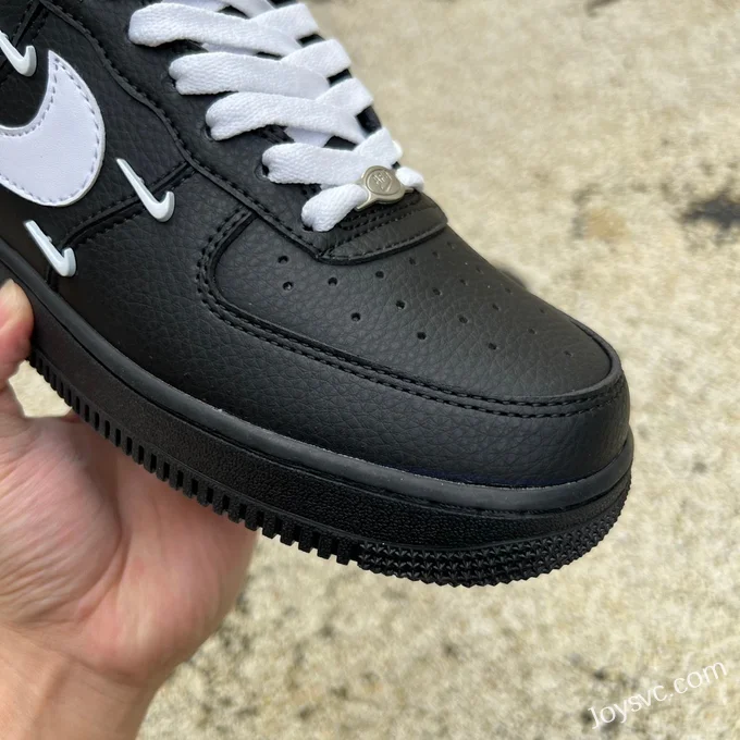 Nike Air Force 1 BY YOU Black White