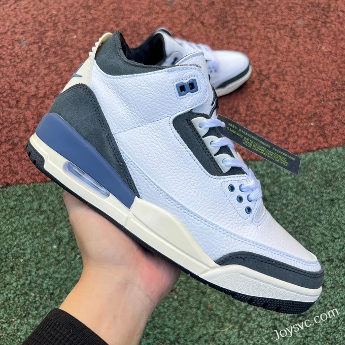 A Ma Maniere x Air Jordan 3 HV8571-100 White Blue