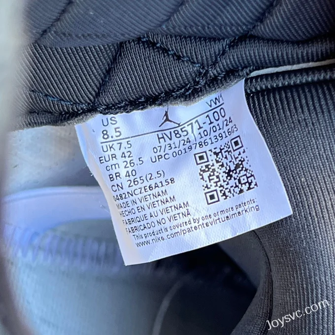 A Ma Maniere x Air Jordan 3 HV8571-100 White Blue