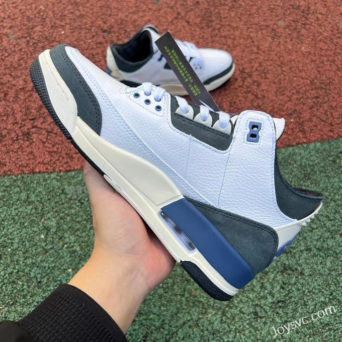 A Ma Maniere x Air Jordan 3 HV8571-100 White Blue