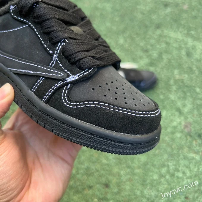 Travis Scott x Air Jordan 1 Low DO5442-001 Black Kids Version