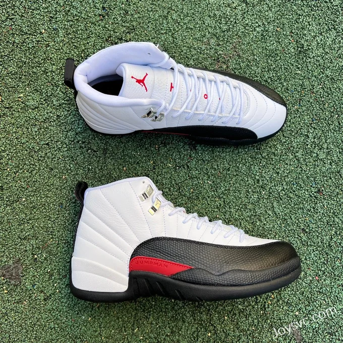 Air Jordan 12 White Black Red High Top CT8013-162