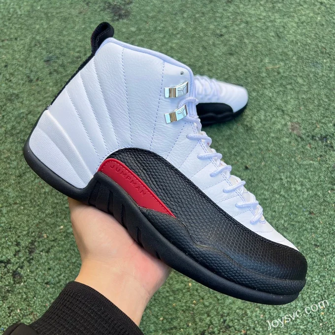 Air Jordan 12 White Black Red High Top CT8013-162