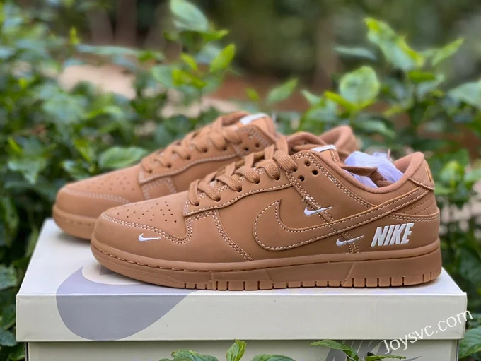 Nike Dunk Low Brown Retro Casual Sneakers