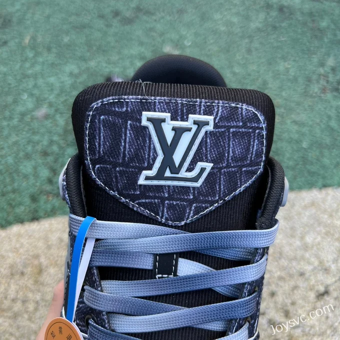 Louis Vuitton Trainer Navy Black