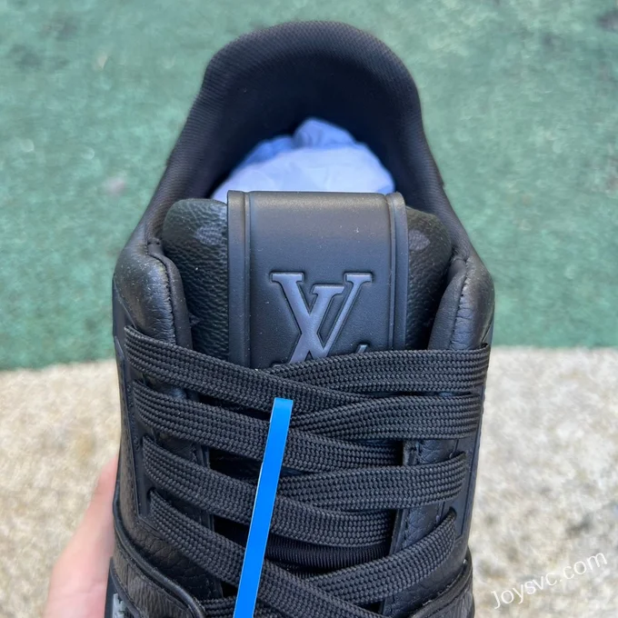 Louis Vuitton Trainer Black Denim