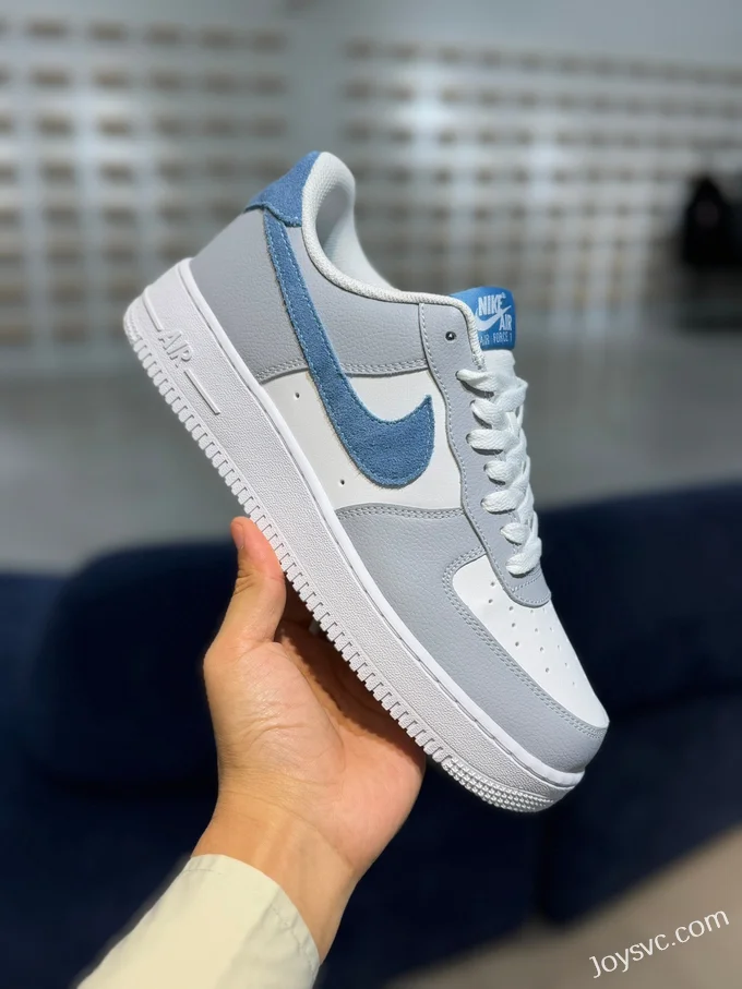 Nike Air Force 1 White Grey Blue HV1795-141