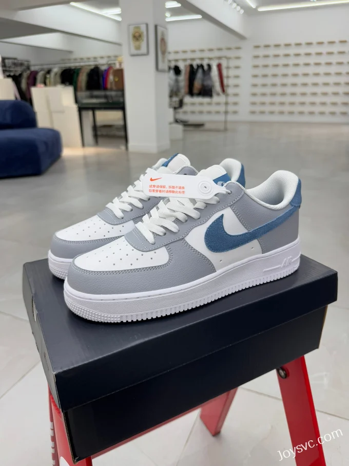 Nike Air Force 1 White Grey Blue HV1795-141