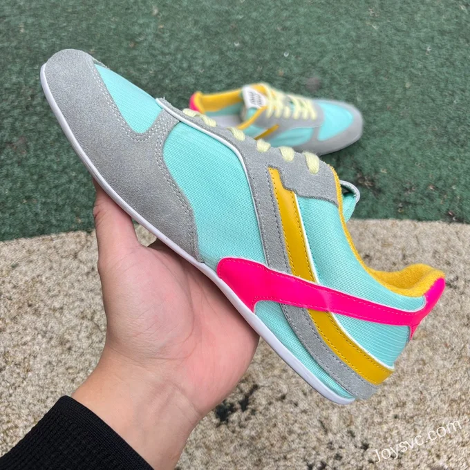 MIU MIU Bella Lily Grey Blue Pink Training Shoes