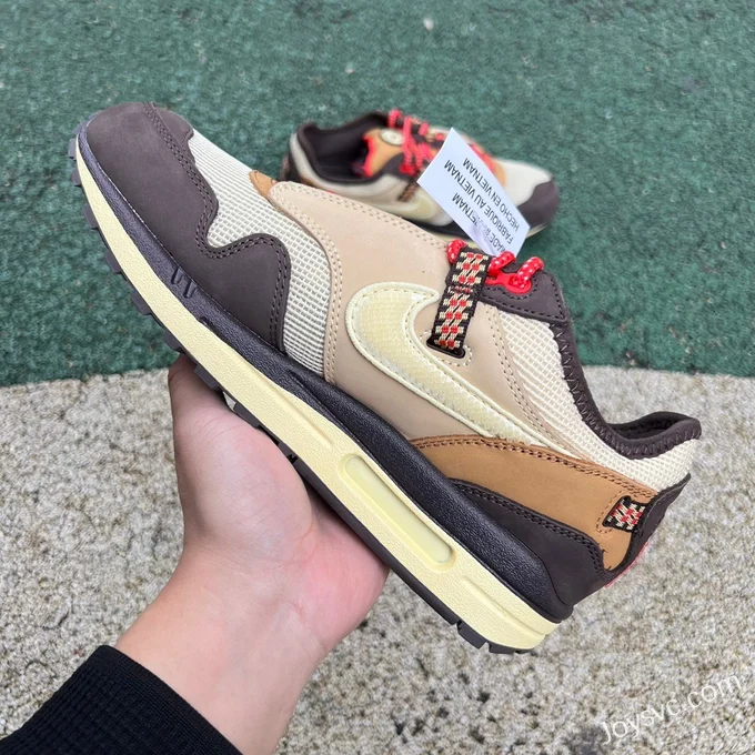 Travis Scott x Nike Air Max 1 Baroque Brown DO9392-200