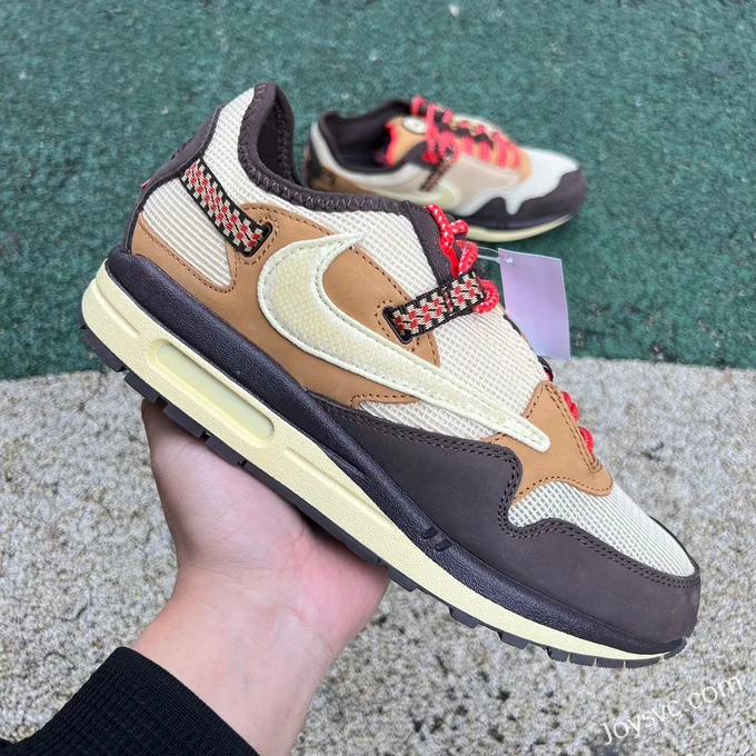 Travis Scott x Nike Air Max 1 Baroque Brown DO9392-200