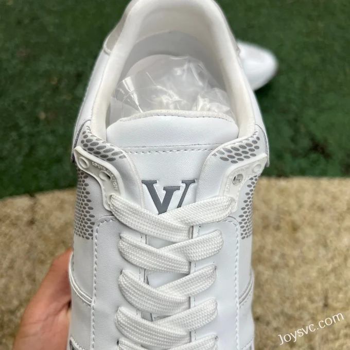 Louis Vuitton Run Away Embossed LV White Grey