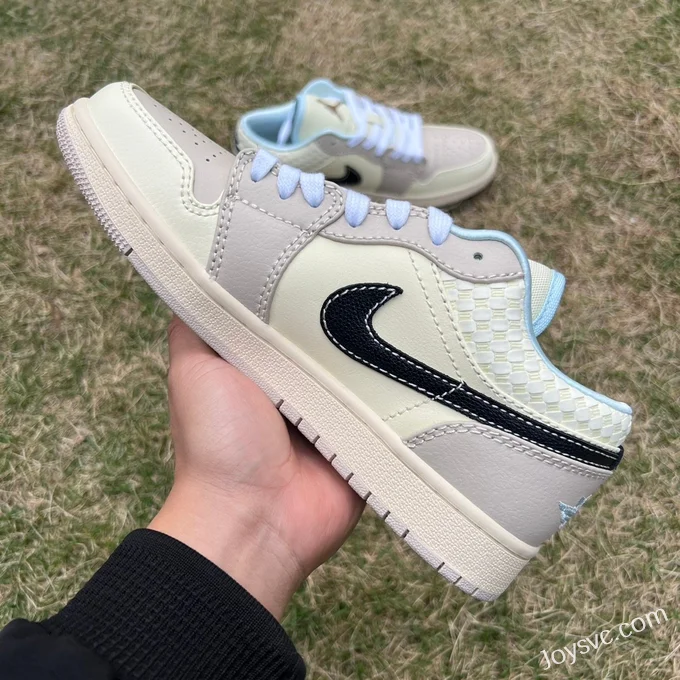 Air Jordan 1 Low HQ3440-101 Beige Brown Pure Version