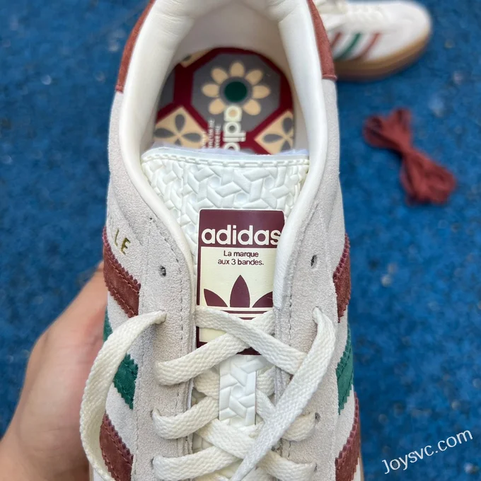 Adidas Gazelle Bold White Brown Retro Sneakers IG3685