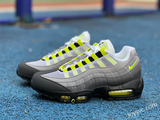 Nike Air Max 95 OG Neon White Grey Black Green Running Shoes CT1689-001