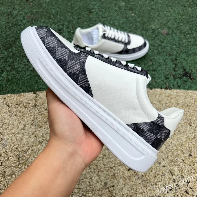 Louis Vuitton Beverly Hills Sneaker Black Grey White