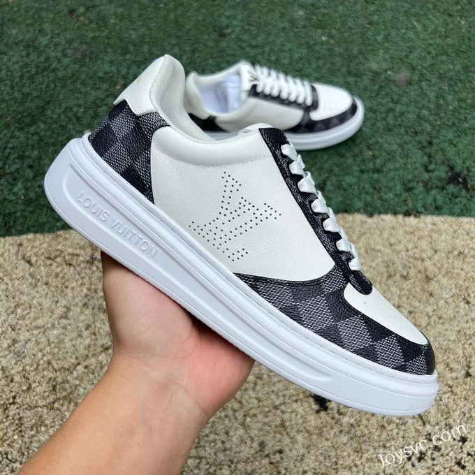 Louis Vuitton Beverly Hills Sneaker Black Grey White