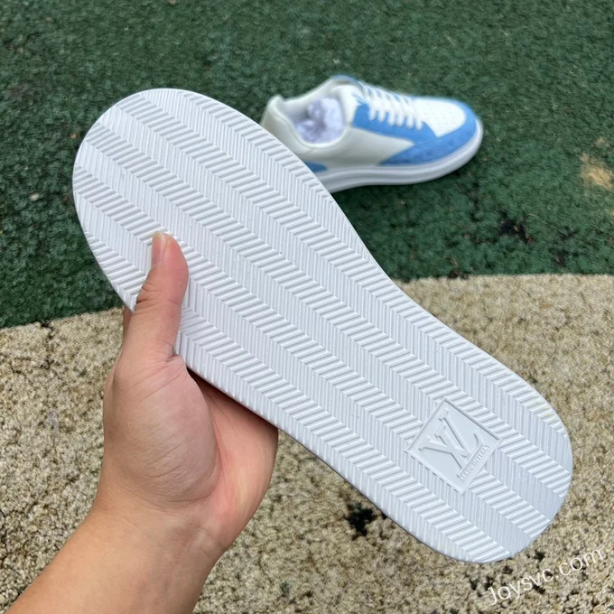 Louis Vuitton Beverly Hills Sneaker White Blue