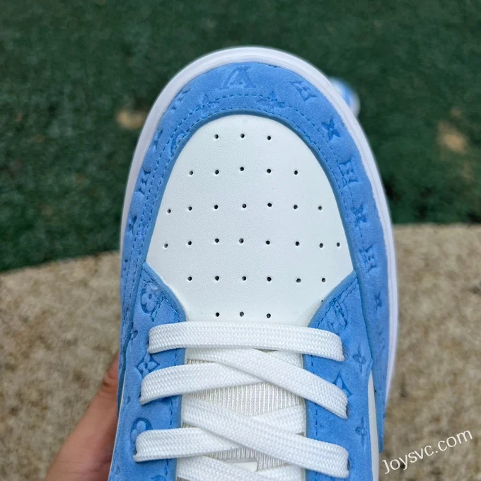 Louis Vuitton Beverly Hills Sneaker White Blue