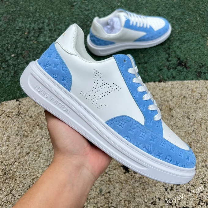 Louis Vuitton Beverly Hills Sneaker White Blue