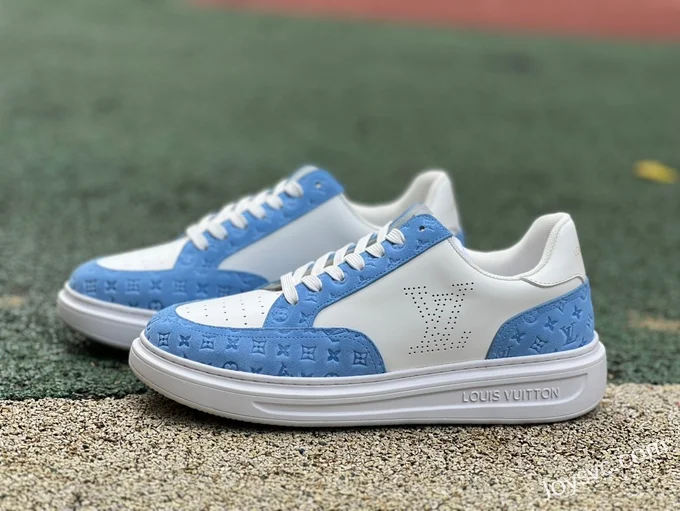 Louis Vuitton Beverly Hills Sneaker White Blue